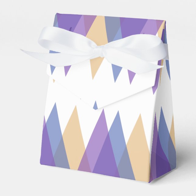 Purple, blue and yellow triangles favour box (Front Side)