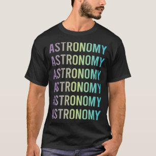 Purple Blue Astronomy T-Shirt