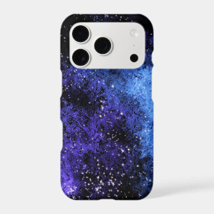 Purple Blue Galaxy Stars Celestial iPhone Case