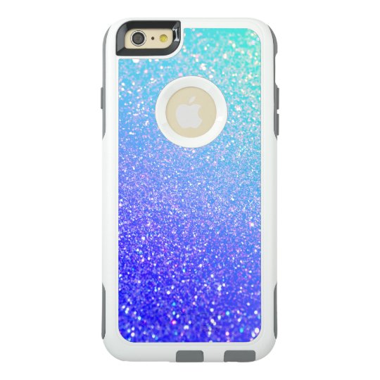 Purple Blue Glitter Ombre Otterbox iPhone 6 Case | Zazzle ...