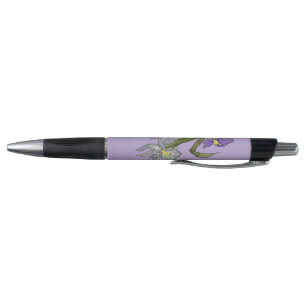 Purple & Blue Iris Watercolor Wedding