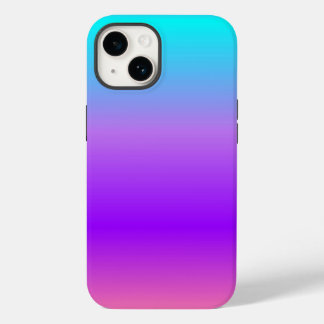 Purple Blue Ombre Case-Mate iPhone 14 Case