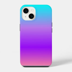 Purple Blue Ombre iPhone 14 Case