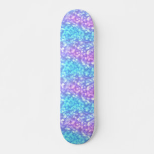 Purple & Blue Speckled Skateboard