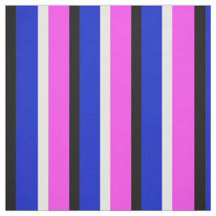Purple Blue Stripes Textile Fabric