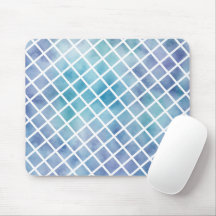 Purple Blue Watercolor Tiles