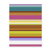 Purple Blue Yellow Stripes Retro