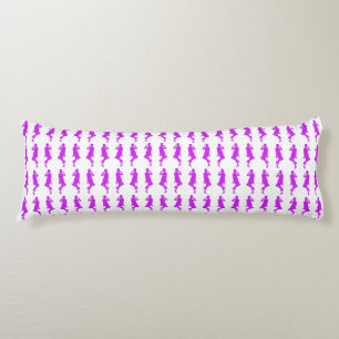 Purple Bold Mod GoGo Girls Body Cushion