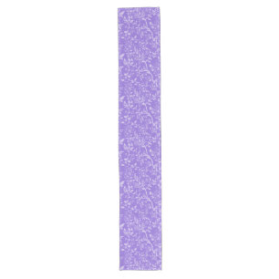 Purple Botanical  Long Table Runner