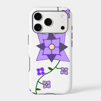 Purple Botanical Phone Case