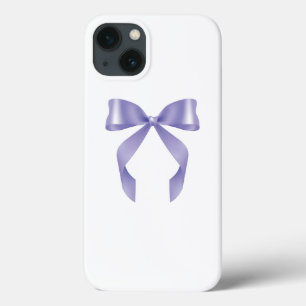 Purple Bow Coquette Design iPhone / iPad case