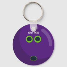 Purple Bowling Ball - Customisable Colours