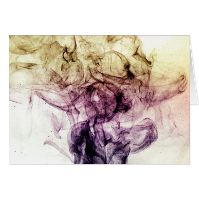 Purple Brown Smoky Dust Abstract (Front Horizontal)