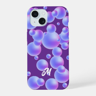 Purple Bubble phone cover