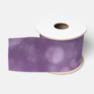 Purple Bubbles Grosgrain Ribbon