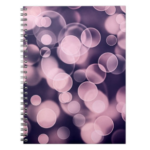 Purple Bubbles Notebook