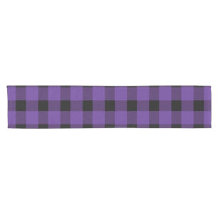 Purple Buffalo Country Lumberjack Plaid Short Table Runner