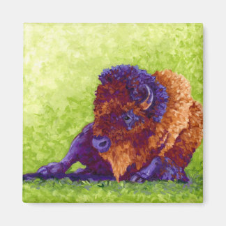 Purple Buffalo Magnet