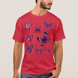 Purple Butterflies 9 T-Shirt