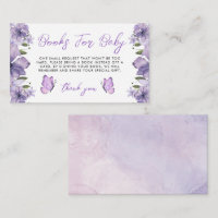 Purple Butterflies Books For Baby