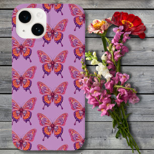 Purple Butterflies  Case-Mate iPhone 14 Case