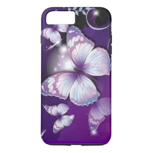 Purple Butterflies iPhone 8 Plus/7 Plus Case