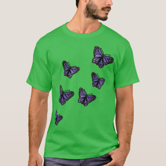 Purple Butterflies T-Shirt