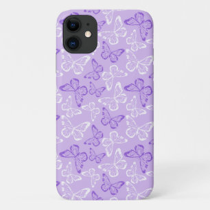 Purple Butterfly iPhone 11 Case