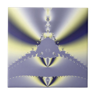 Purple Butterfly Ceramic Tile
