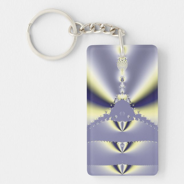 Purple Butterfly Key Ring (Front)