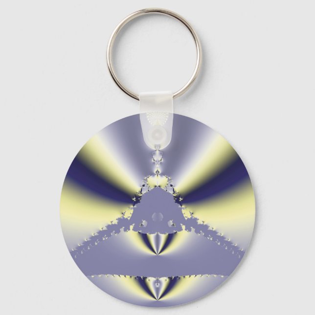 Purple Butterfly Key Ring (Front)