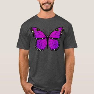 Purple Butterfly Love Monarch Butterflies Purple B T-Shirt