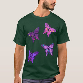 Purple Butterfly pack T-Shirt