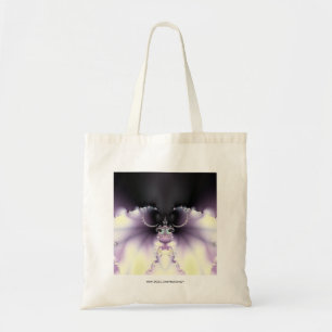 Purple Butterfly Tote Bag