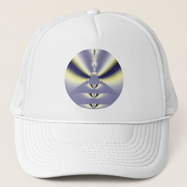Purple Butterfly Trucker Hat (Front)