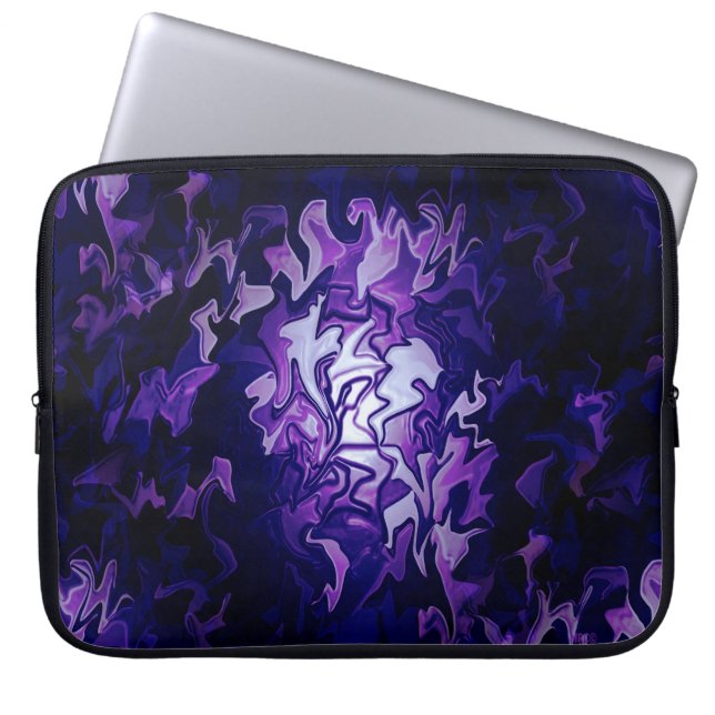 Purple Cabbage Patch... Laptop Sleeve (Front)