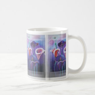 Purple Callas Lilac And Purple Art Coffee Mug