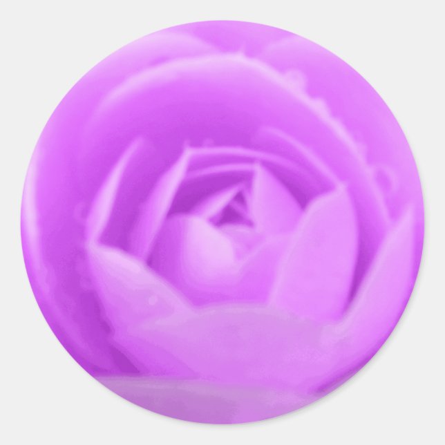 Purple Camellia Sticker (Front)