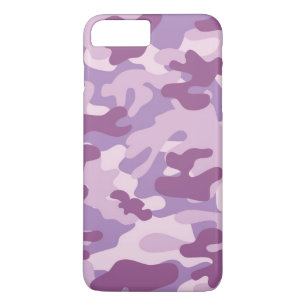 Purple Camo Design iPhone 8 Plus/7 Plus Case