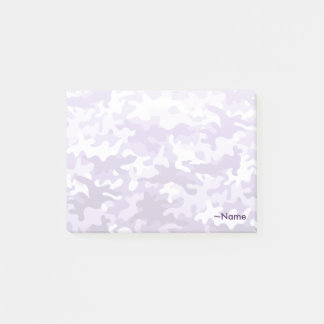 Purple Camo Post-it Notes