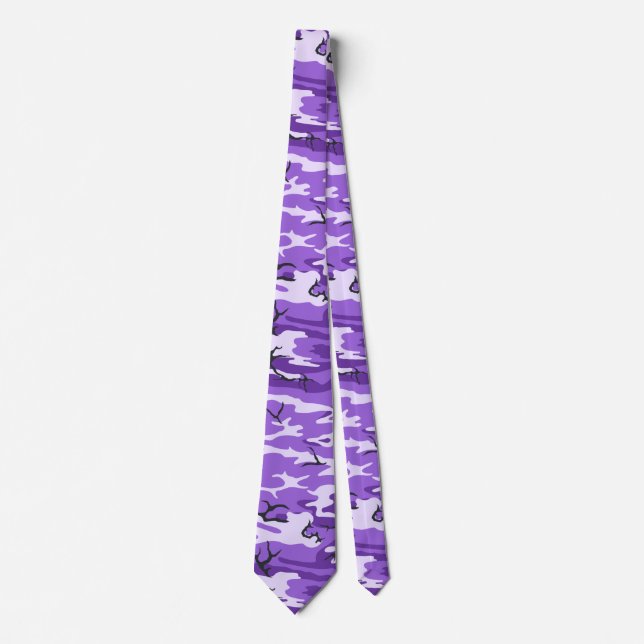 Purple Camo Tie (Front)
