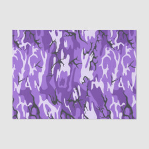 Purple Camo Tissue Paper