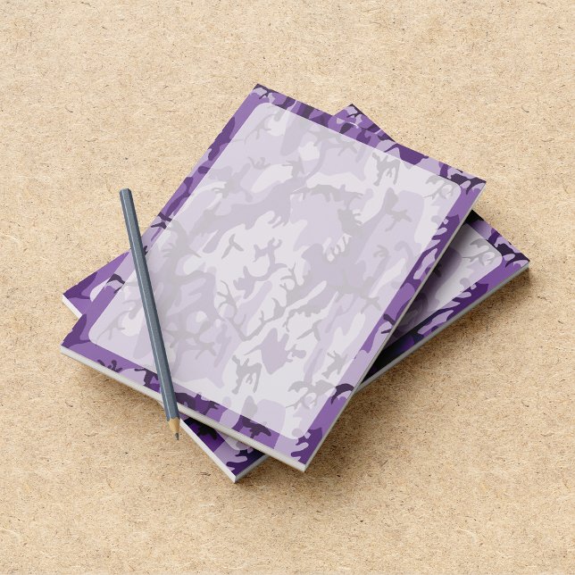 Purple Camouflage, Camouflage, Military, Army Notepad (Creator Uploaded)