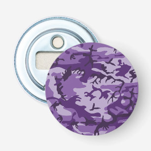 Purple Camouflage, Military, Army Bottle Opener
