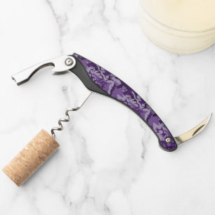 Purple Camouflage, Military, Army Corkscrew