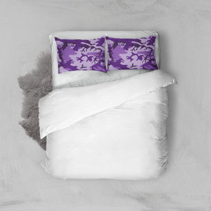 Purple Camouflage, Military, Army Pillowcase