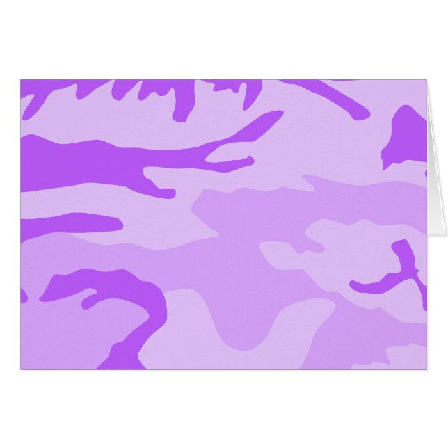 Purple Camouflage Pattern (Front Horizontal)