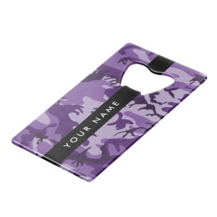 Purple Camouflage Your name Personalise