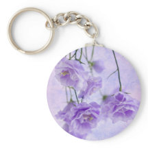 Purple Campanella Flowers Macro