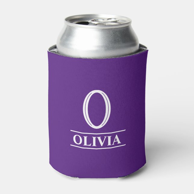 Purple Can Cooler (Can Front)
